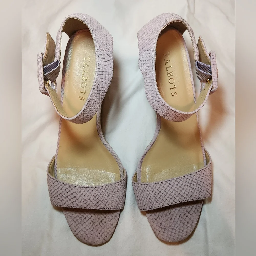 Talbots Lavender‎ Wedge Sandals